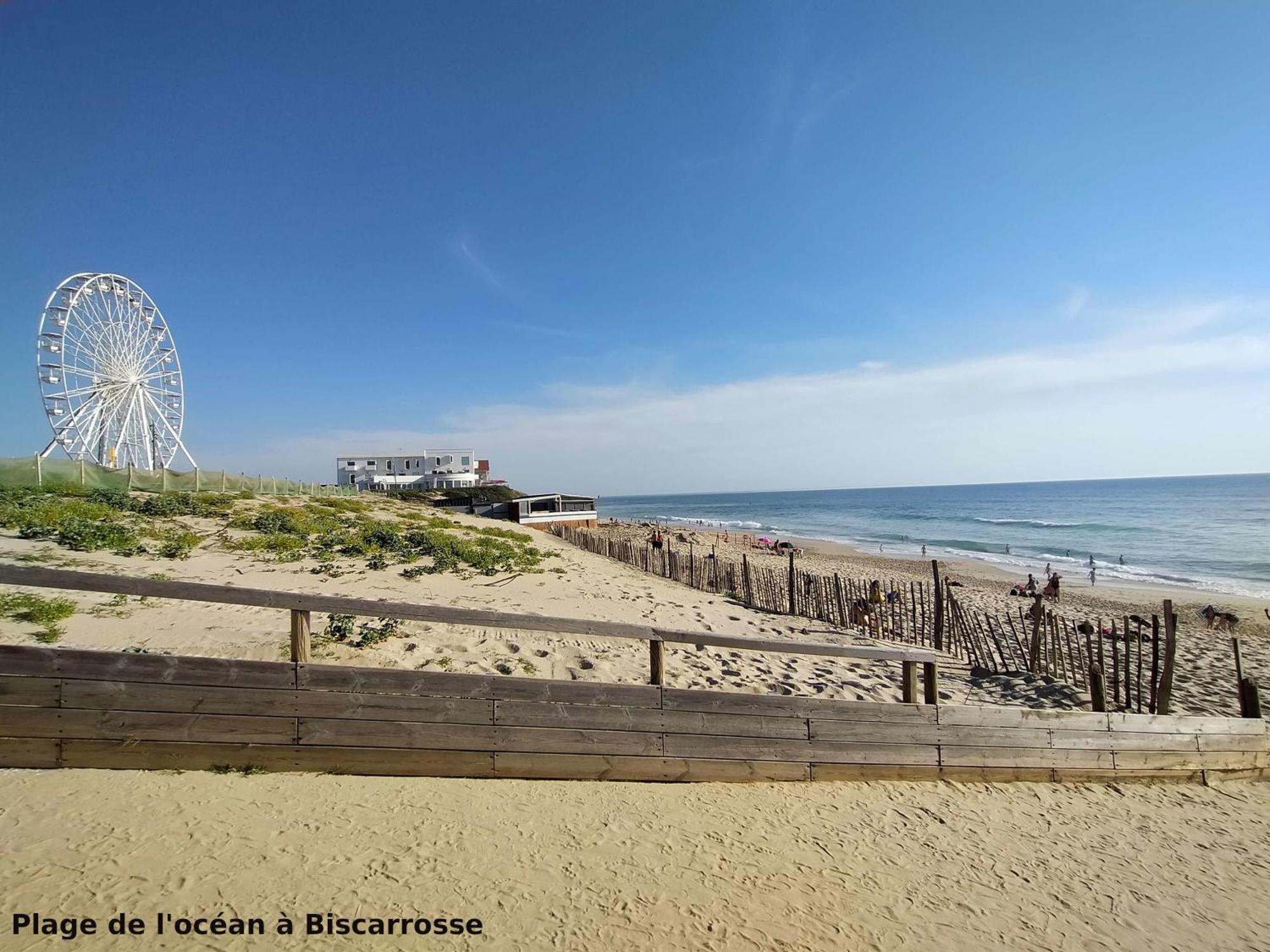 La chambre de Séraphine Biscarrosse Exterior foto