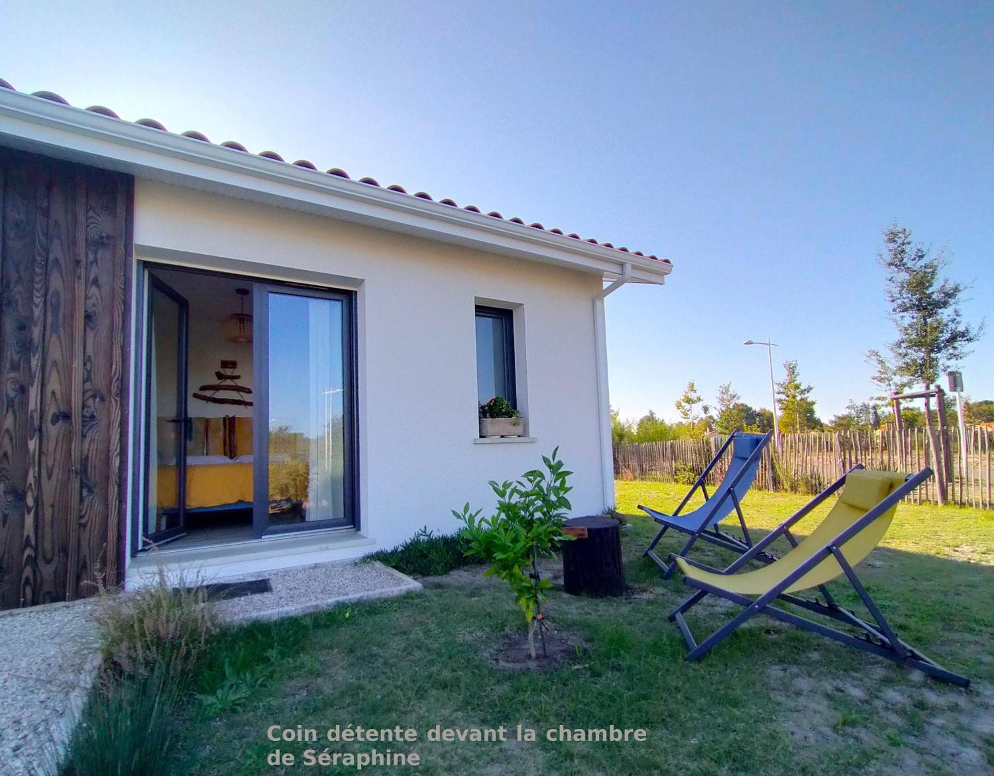 La chambre de Séraphine Biscarrosse Exterior foto